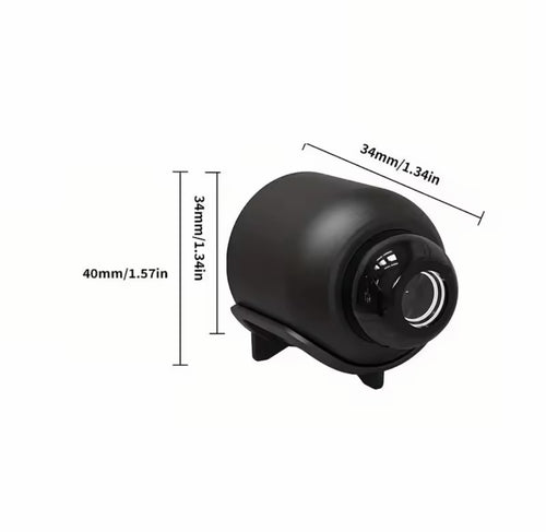 Mini cámara de seguridad portátil HD